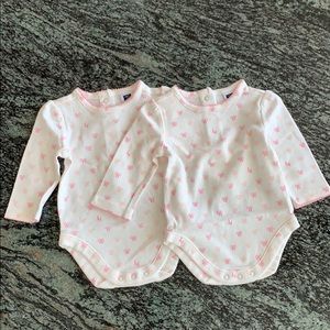 TWO Janie and Jack Onesies